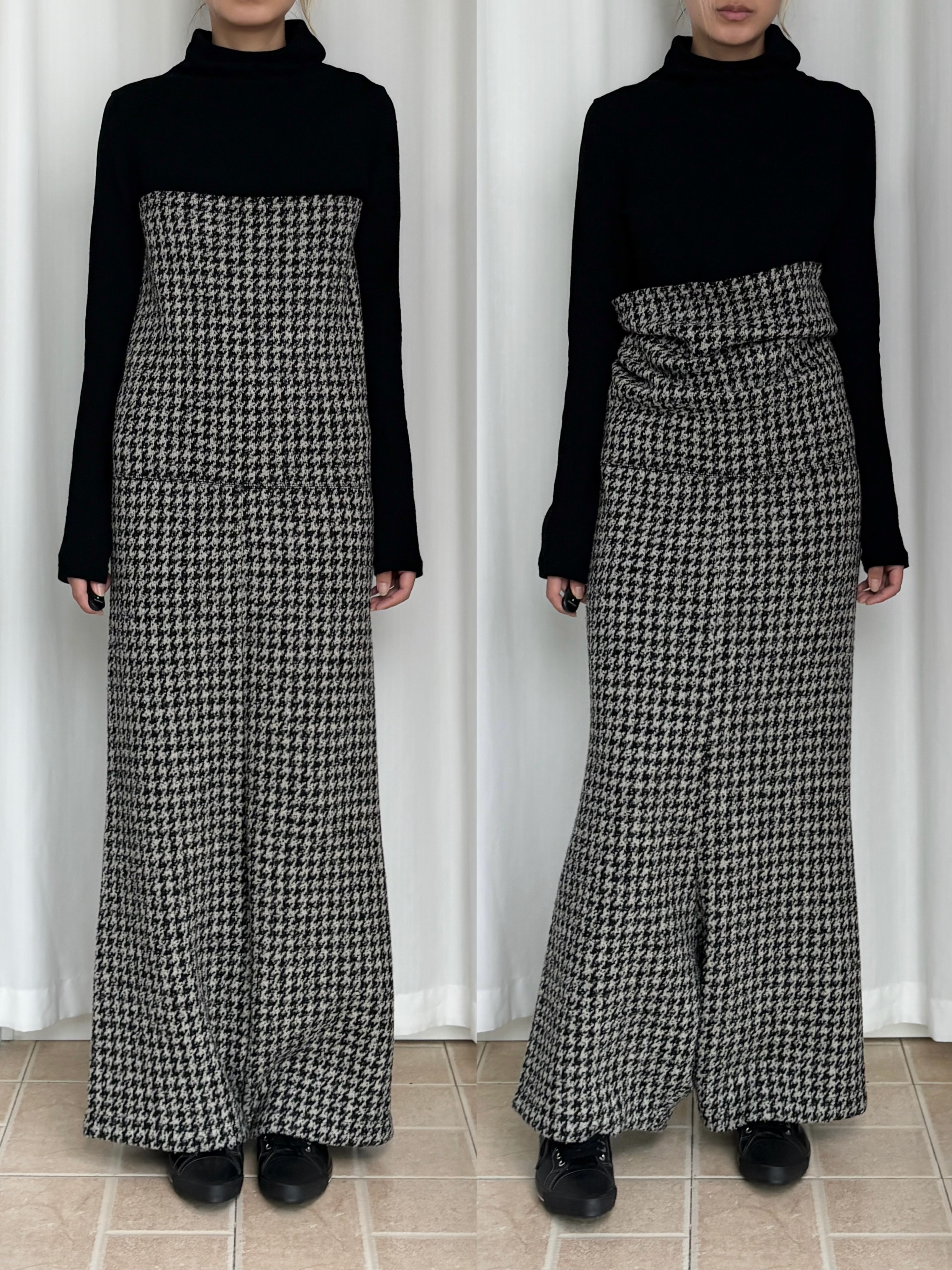 JUNYA WATANABE 08aw 千鸟格垮裤