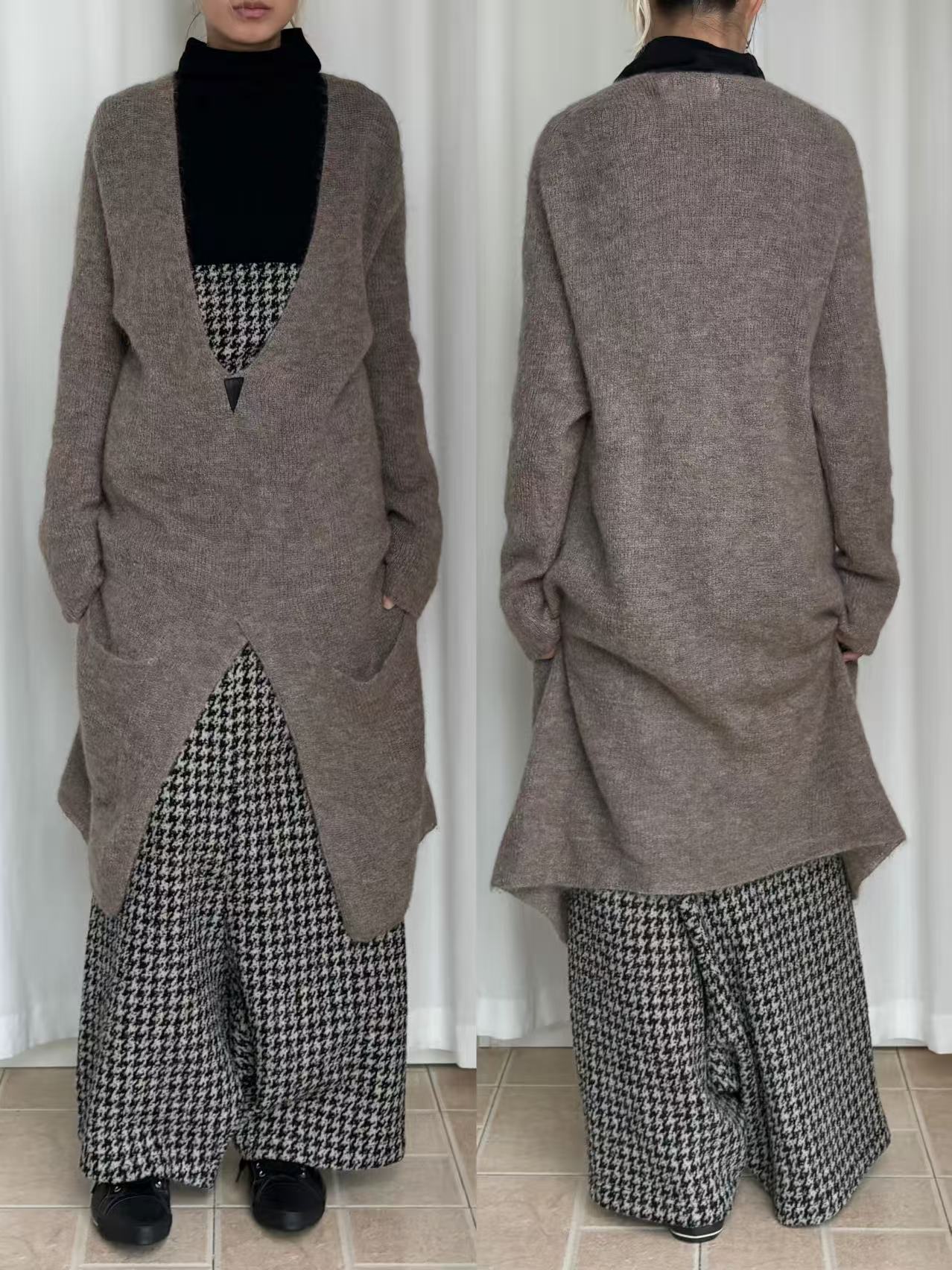 Y's by yohji yamamoto 针织长开衫